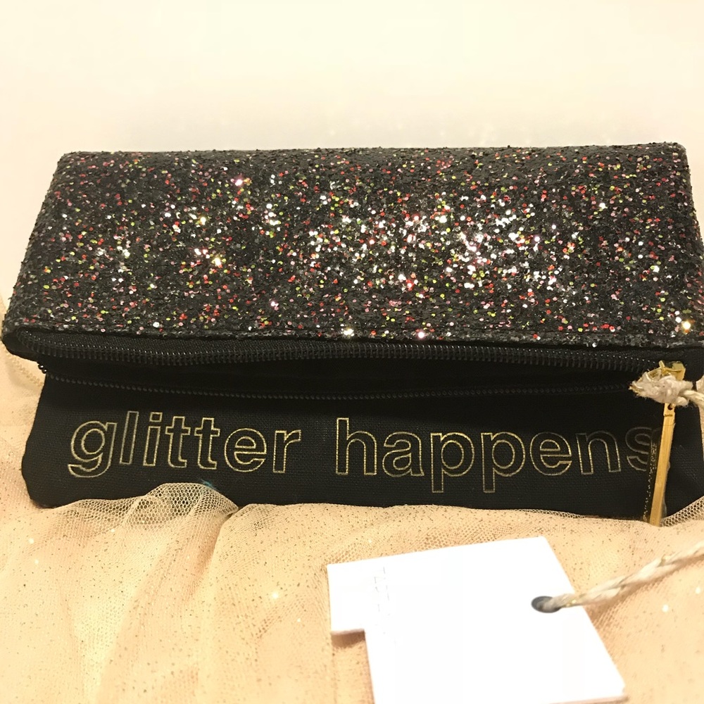 Glitter Hanppens Clutch/Wristlet Make/up bag